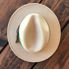 Load image into Gallery viewer, Polished Peacock- Hand Painted Hat