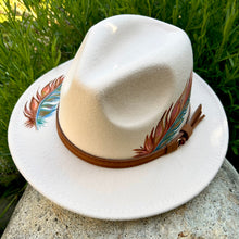 Load image into Gallery viewer, Classic Feather - Hand Painted Hat