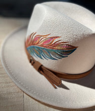 Load image into Gallery viewer, Classic Feather - Hand Painted Hat