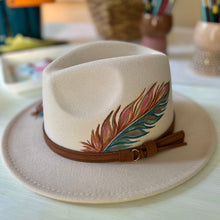 Load image into Gallery viewer, Classic Feather - Hand Painted Hat