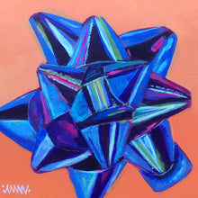Load image into Gallery viewer, Blue Bow