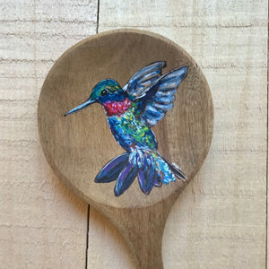 Tiny Hummingbird - Wooden Spoon