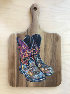 Dusty Boots - Cutting Board