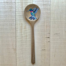 Load image into Gallery viewer, Tiny Hummingbird - Wooden Spoon
