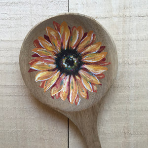 Sunflower Petals - Wooden Spoon
