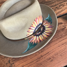 Load image into Gallery viewer, Autumn Sunflower - Hand Painted Hat
