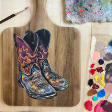 Load image into Gallery viewer, Dusty Boots - Cutting Board
