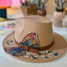 Load image into Gallery viewer, Marvelous Moth - Hand Painted Hat

