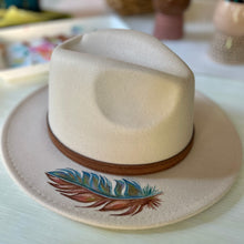 Load image into Gallery viewer, Classic Feather - Hand Painted Hat

