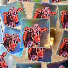 Load image into Gallery viewer, Hello Cow Sticker
