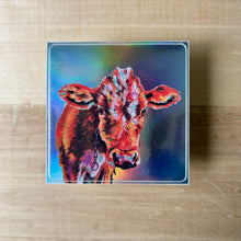 Load image into Gallery viewer, Hello Cow Sticker
