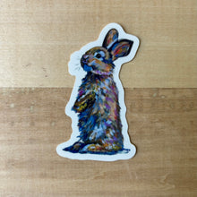 Load image into Gallery viewer, Curious Bunny Sticker
