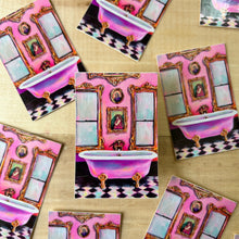 Load image into Gallery viewer, Pink Tub Sticker

