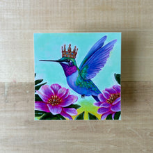 Load image into Gallery viewer, Royal Hummingbird Sticker
