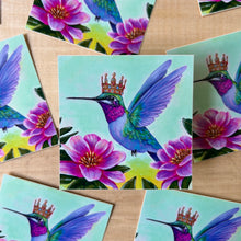 Load image into Gallery viewer, Royal Hummingbird Sticker
