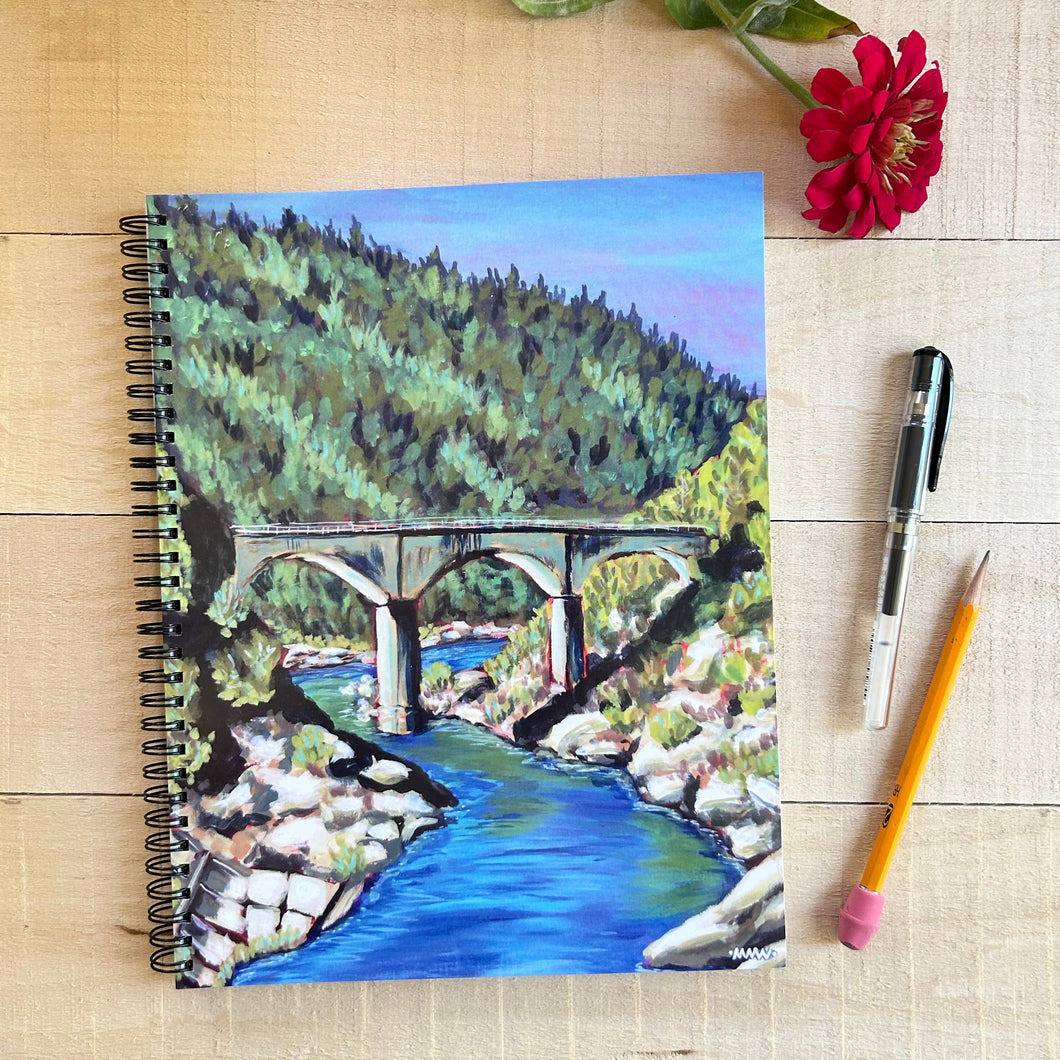 Visiting No Hands Bridge Notebook