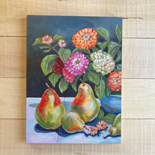 Load image into Gallery viewer, Pears &amp; Zinnias
