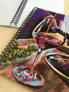 Glass Of Red Notebook