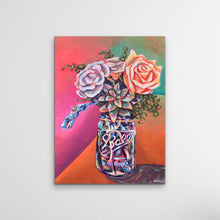 Load image into Gallery viewer, Succulent and Roses
