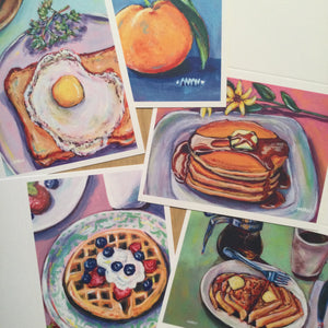 Breakfast Collection Art Card Pack