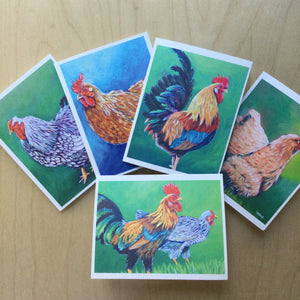 Chicken Art Card Pack