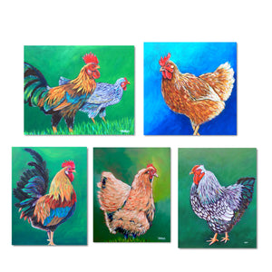 Chicken Art Card Pack